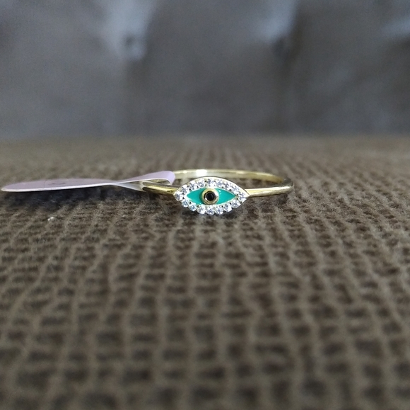 isabella m. Dainty Evil😈 Eye👁️ Ring - Sz 9 - Picture 10 of 15